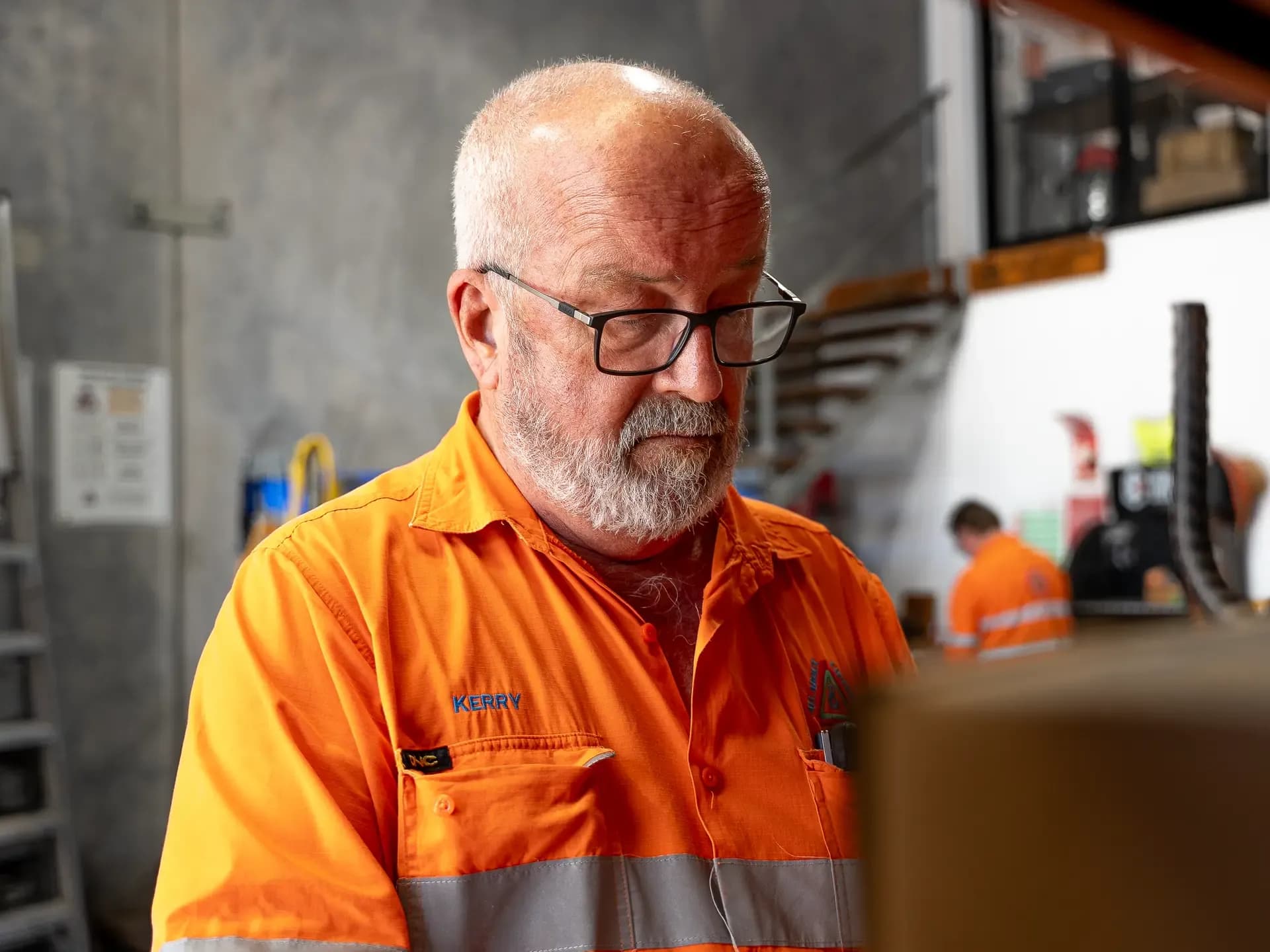 Sunshine Coast team member checking an order in the warehouse