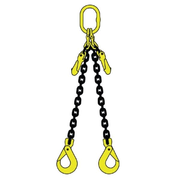 Grade 80 Chain Sling – 2 Leg