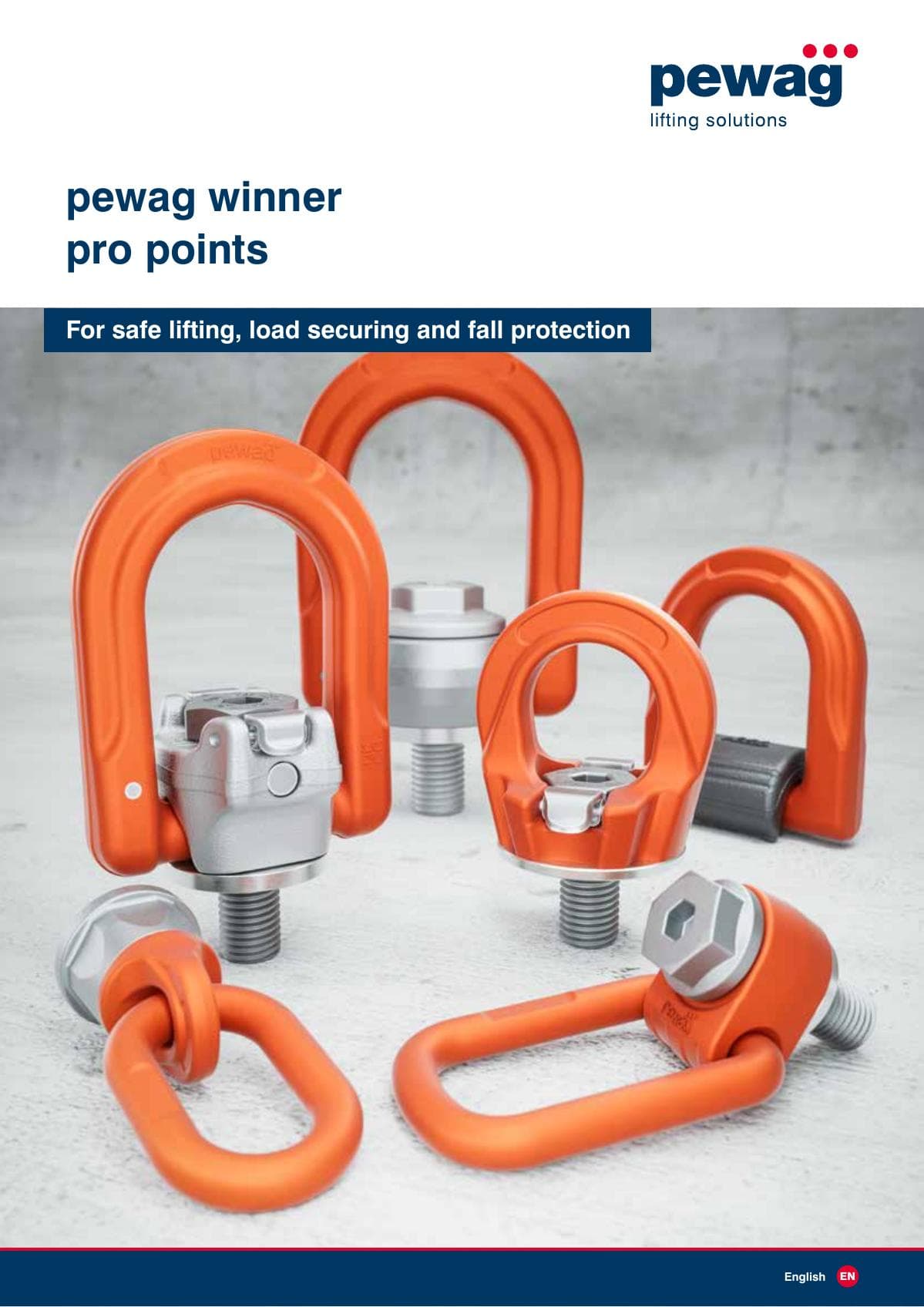 Pewag Lifting Points Catalogue – winner pro points Screw-In & Weldable Lifting Points