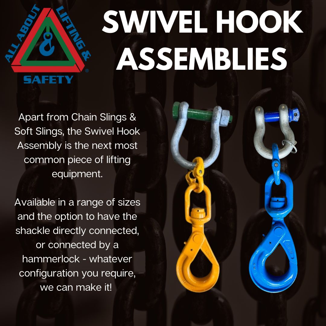 All About Lifting, Swivel Hook Assemblies